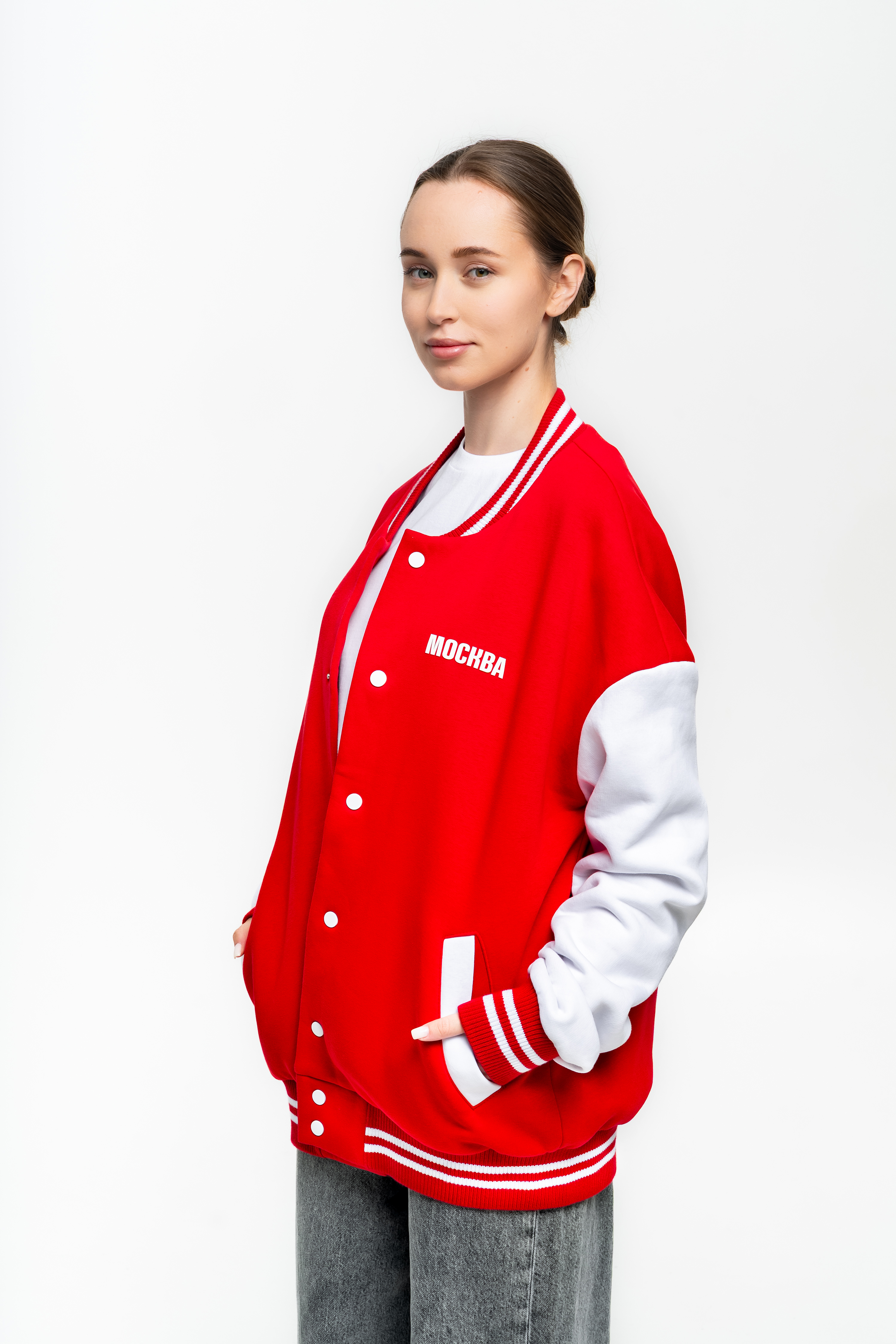 Бомбер красный - Изображение 10