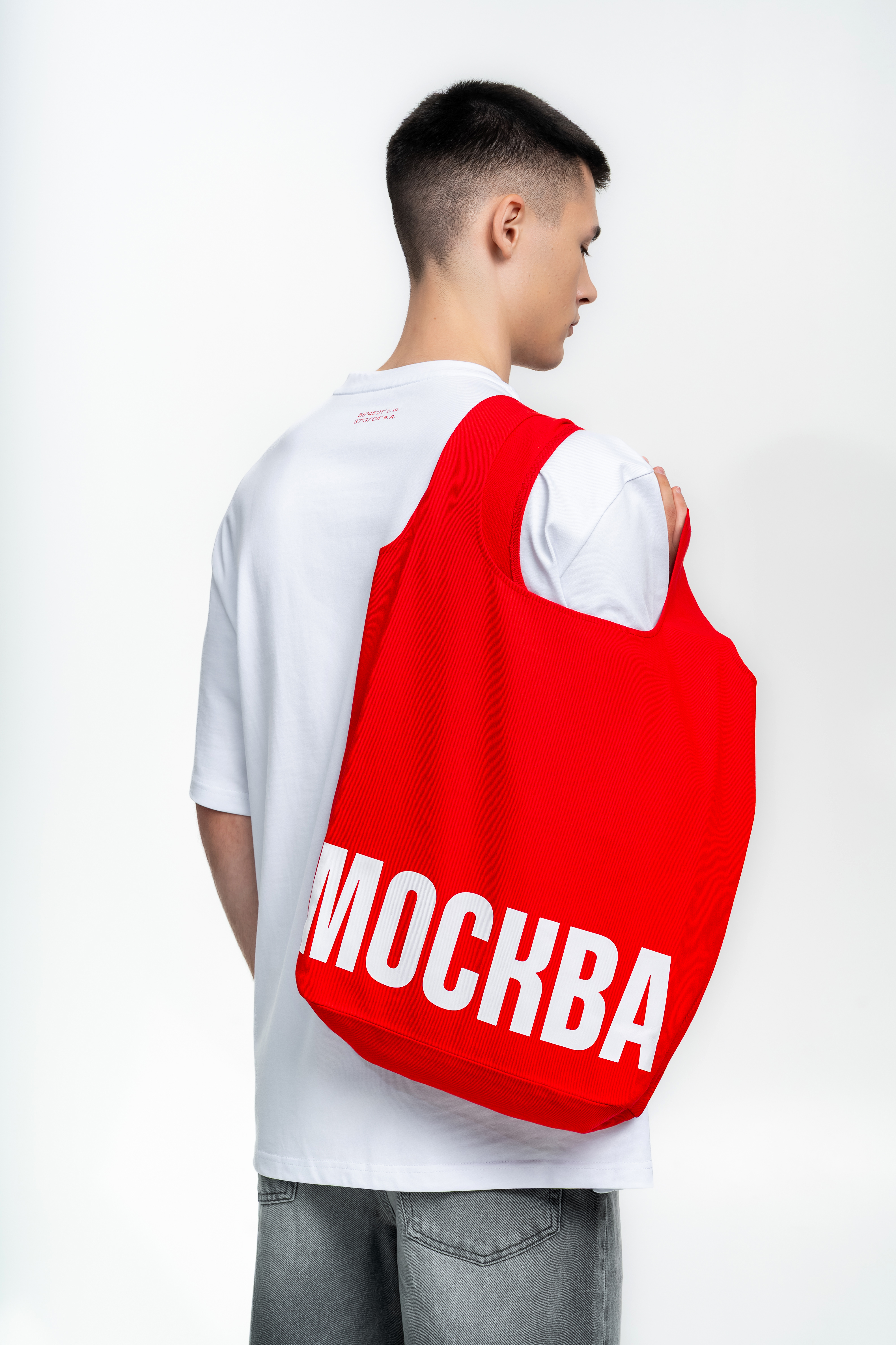 Сумка-тоут красная - Изображение 3