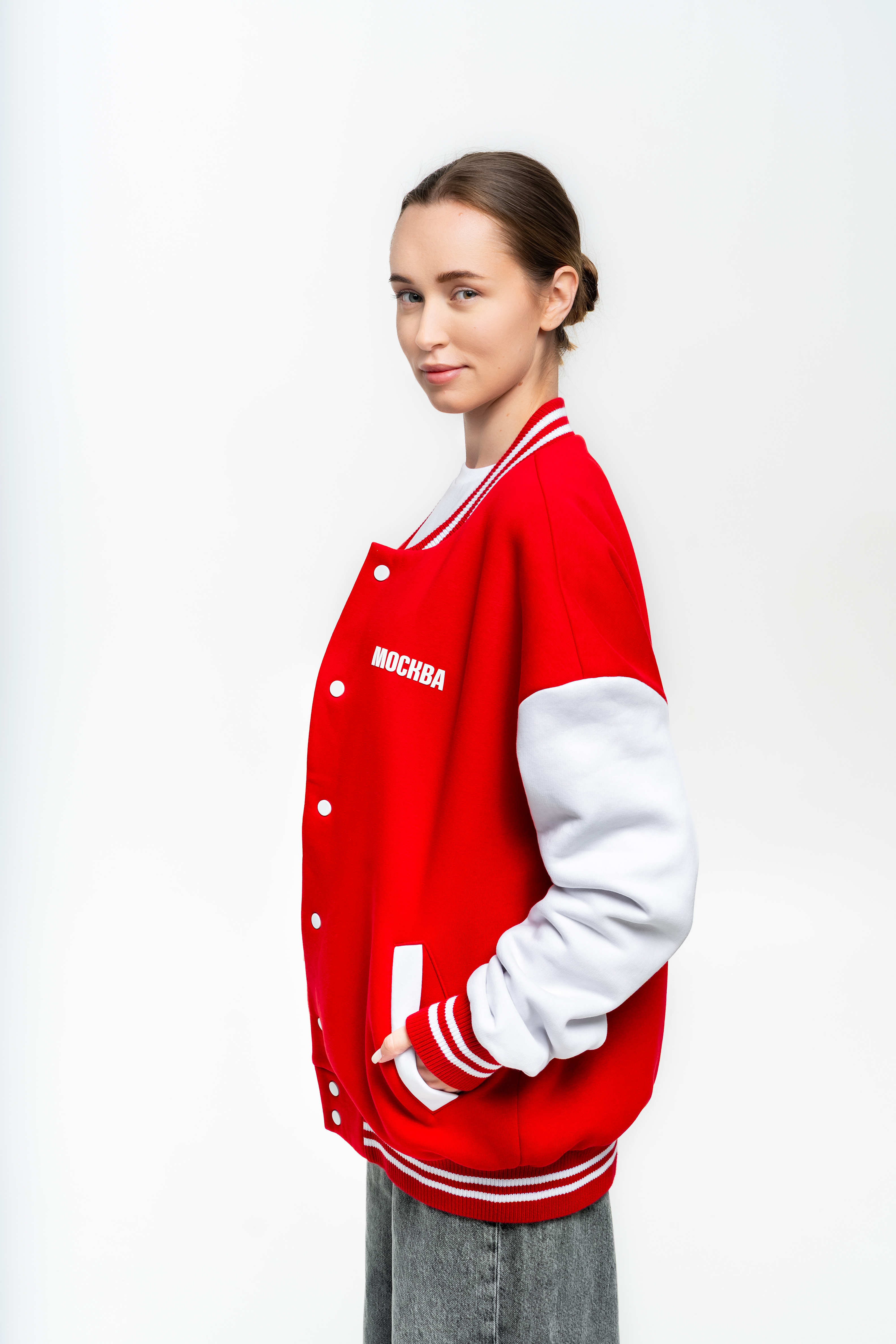 Бомбер красный - Изображение 12