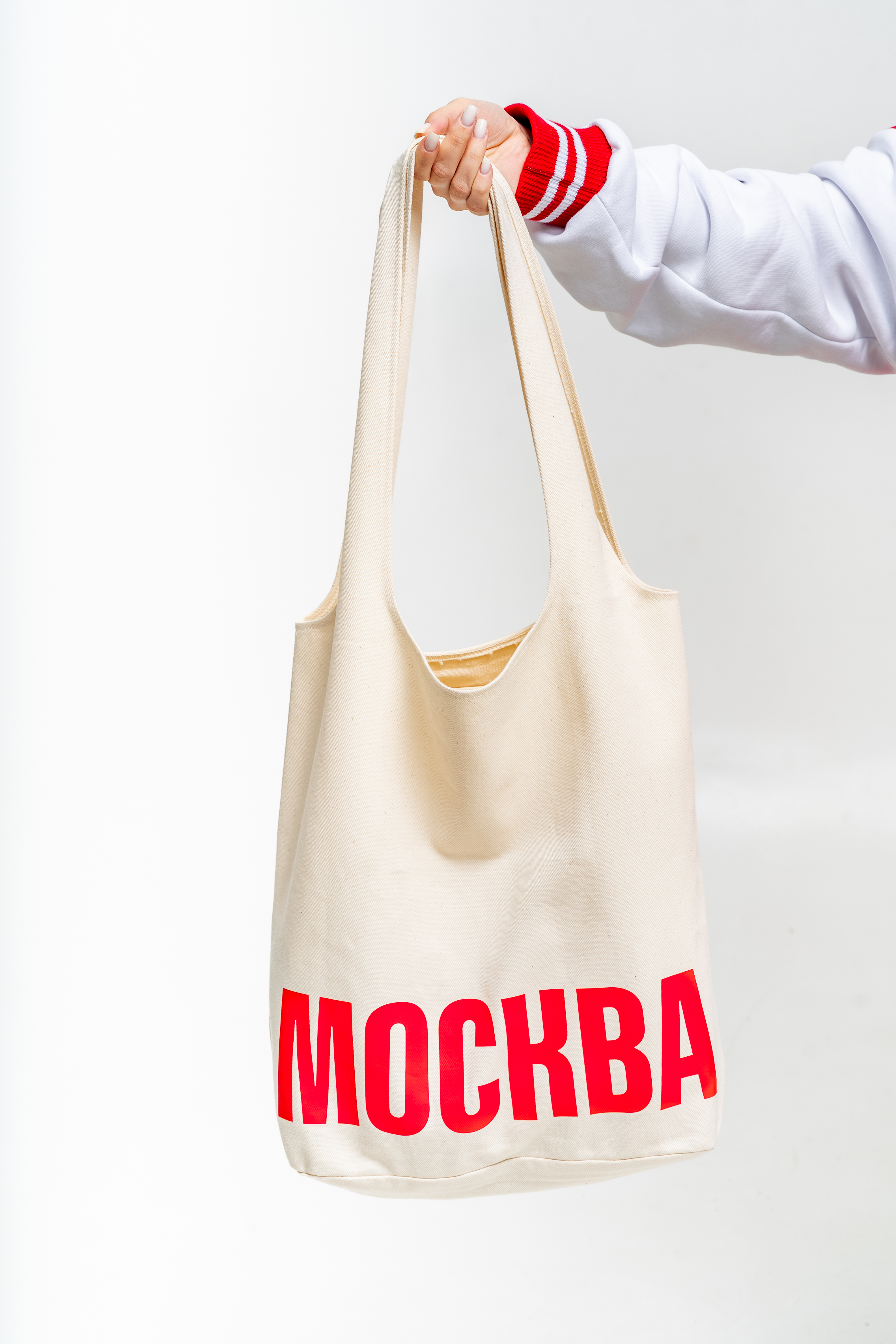 Сумка-тоут белая