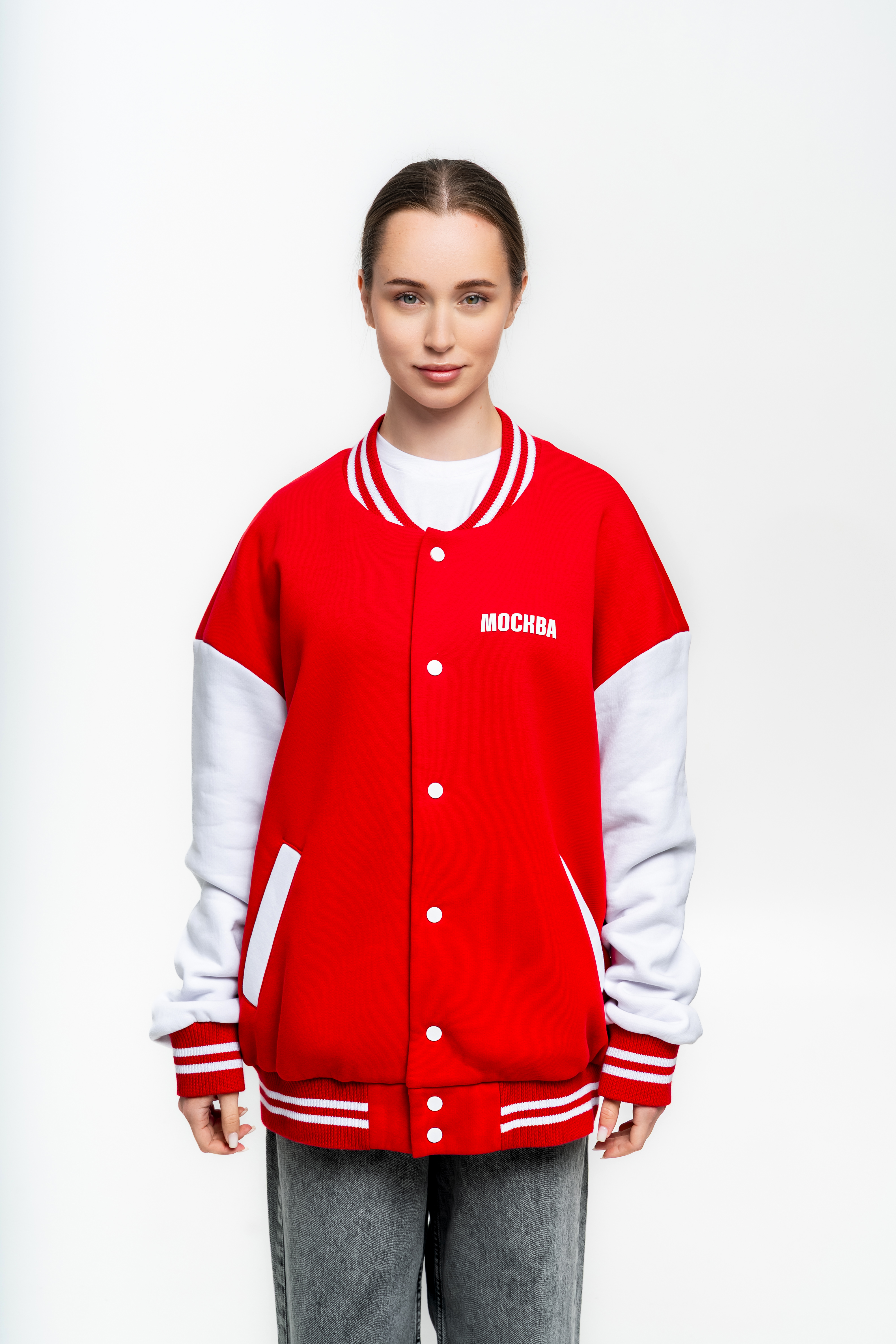 Бомбер красный - Изображение 7
