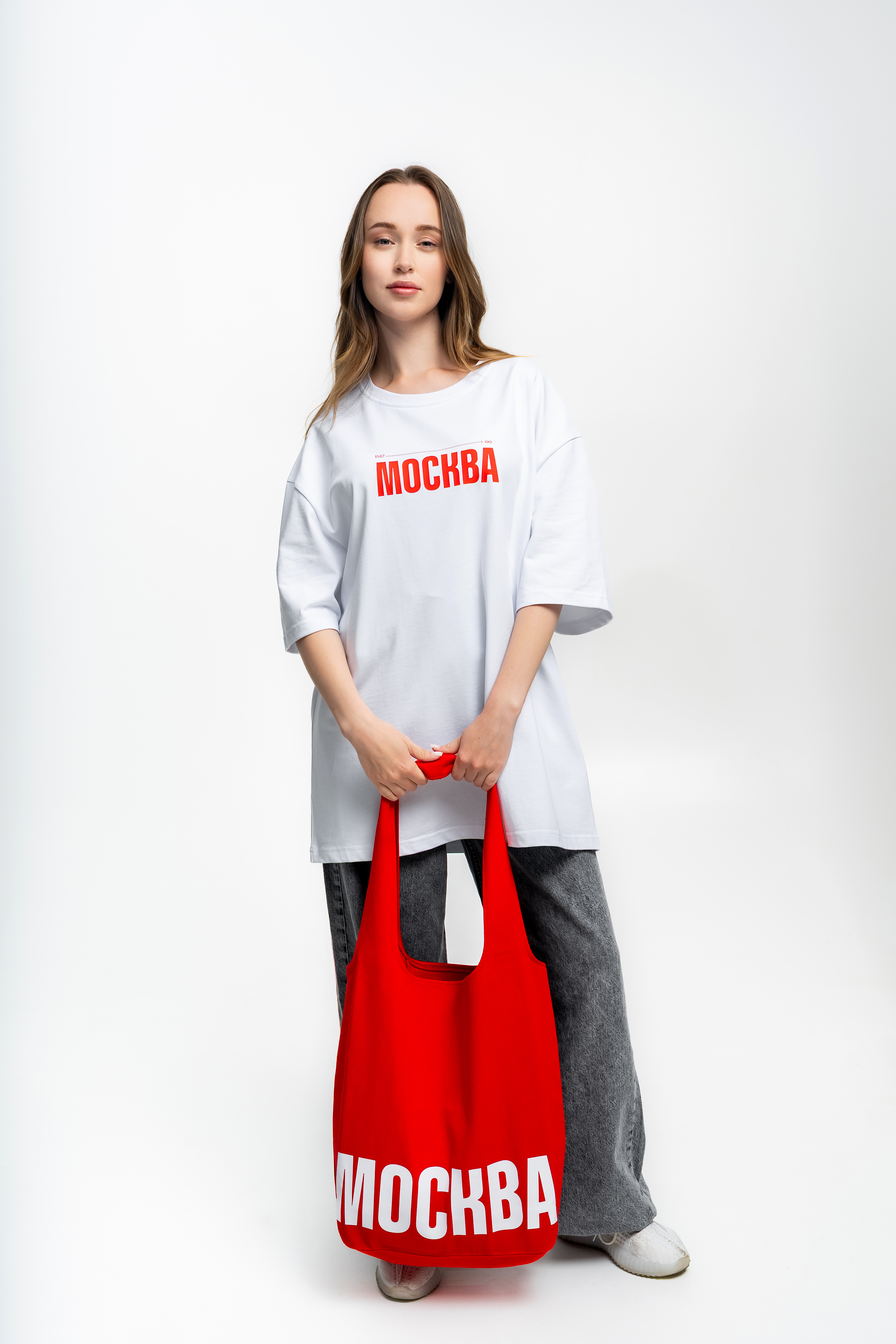 Сумка-тоут красная - Изображение 4