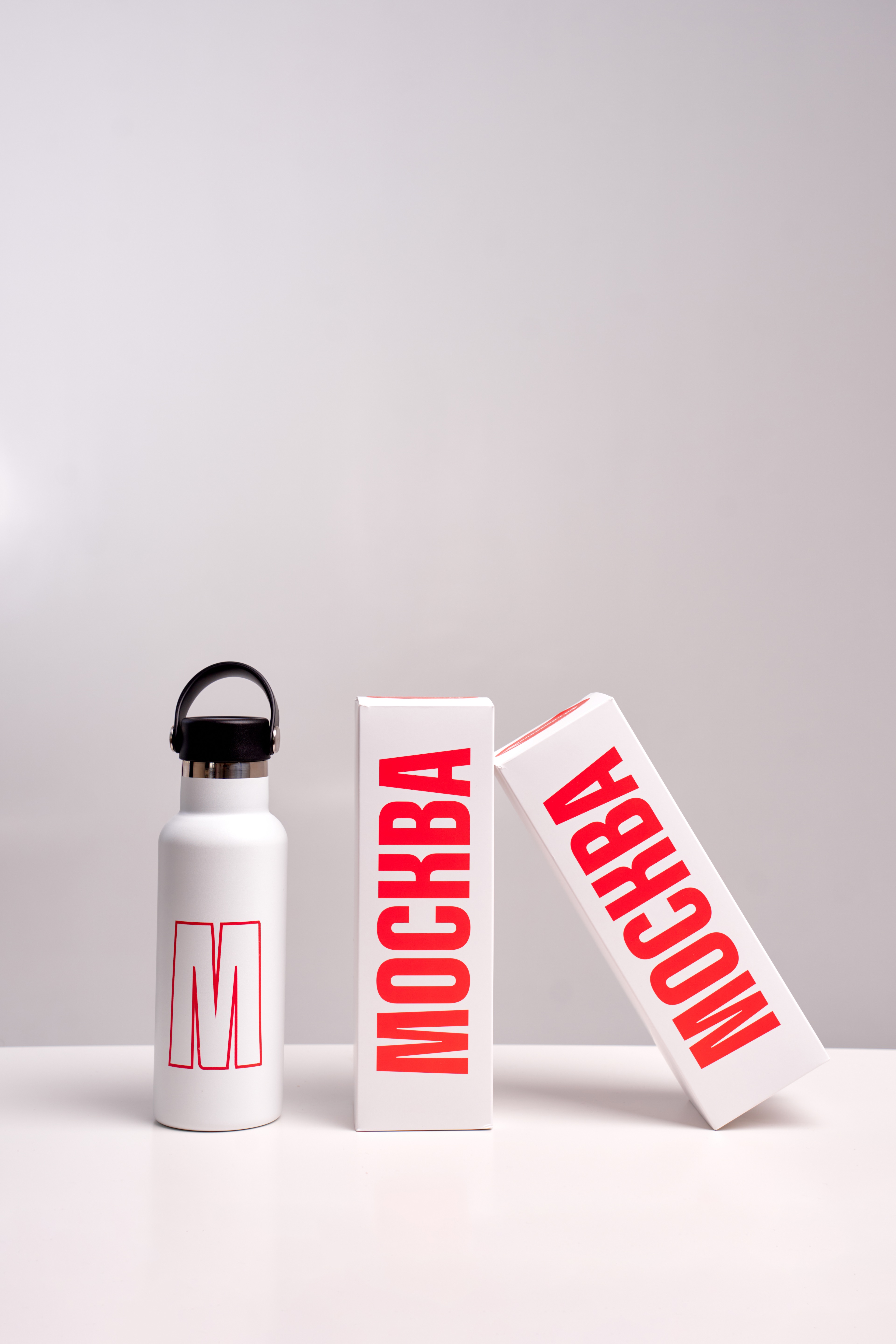 Термобутылка белая, 500 мл - Изображение 4