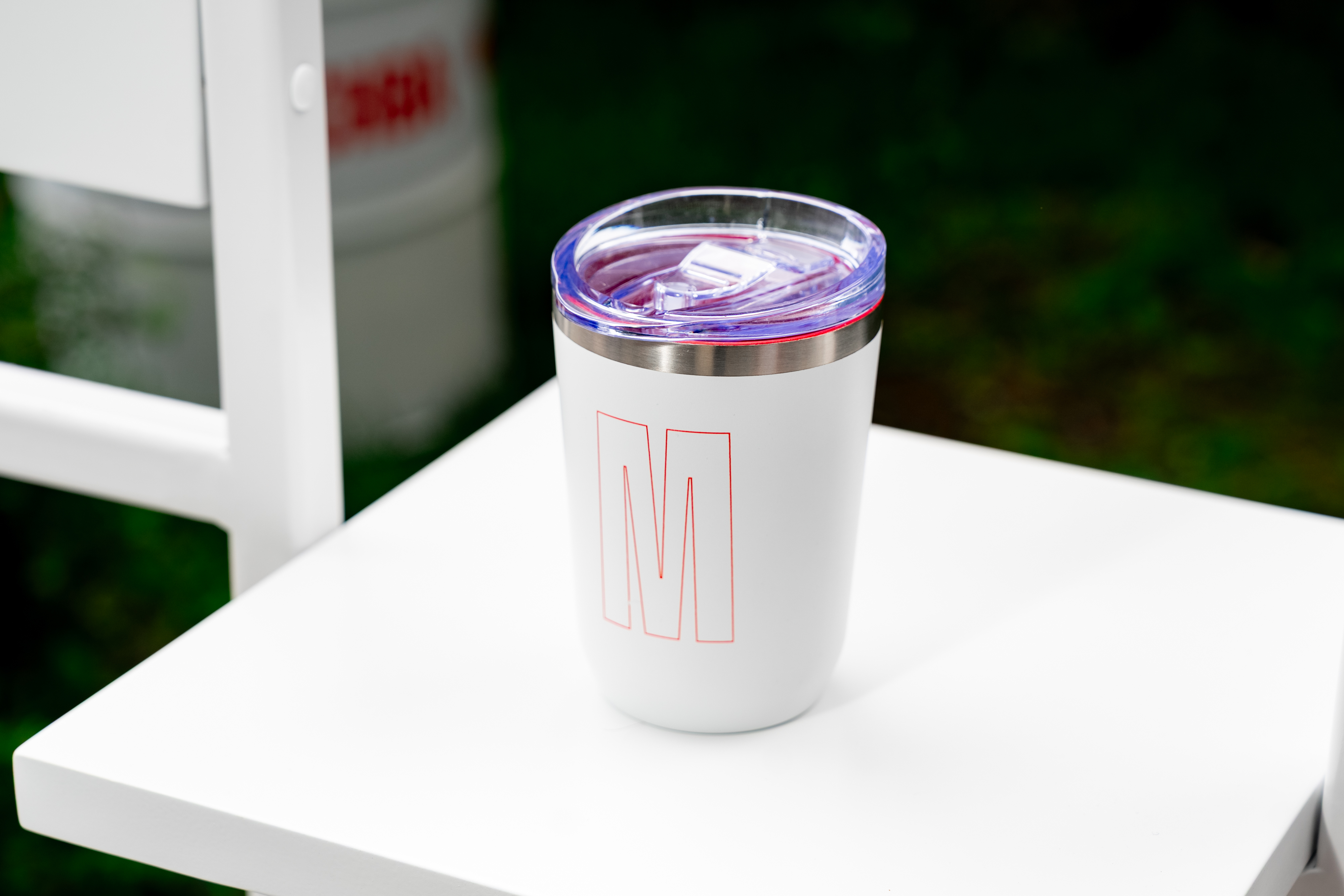 Термокружка вакуумная белая - Изображение 2