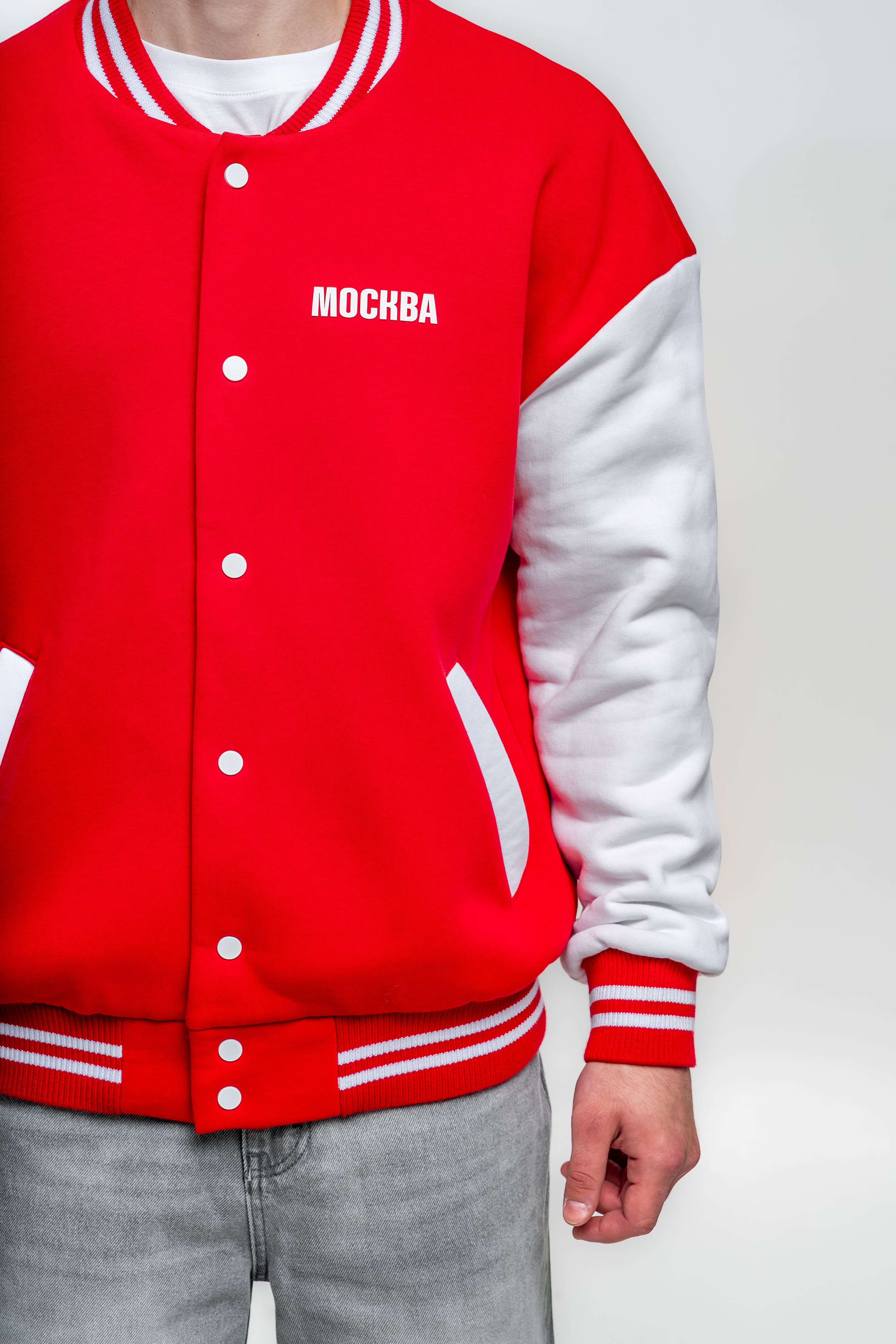 Бомбер красный - Изображение 16