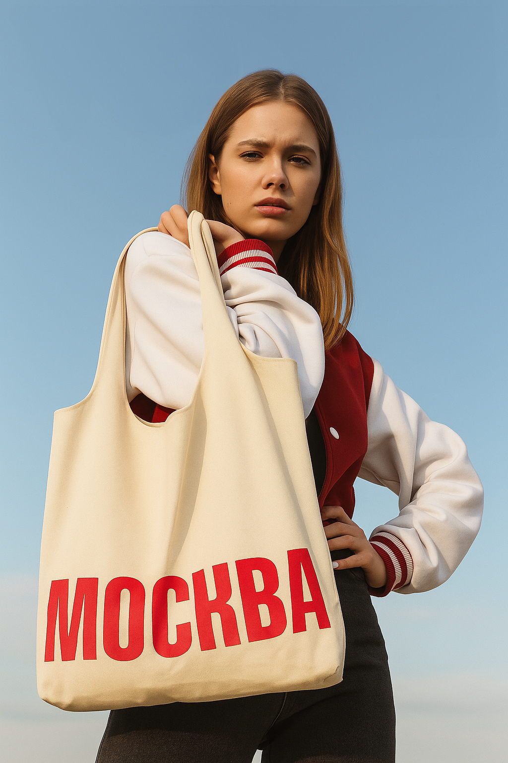 Сумка-тоут белая - Изображение 5